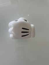 Disney Mickey Mouse Glove Toothbrush Holder Ceramic Bathroom Decor Vintage