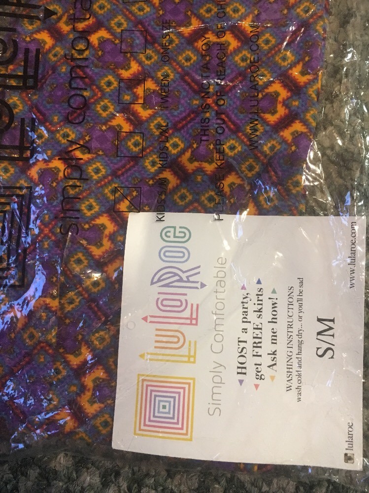 Lularoe Blue Leggings Size 1X (Tall & Curvy) (Plus) - 68% off