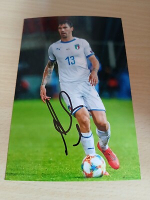 Signiertes Foto Alessio Romagnoli Italien NEU (2)