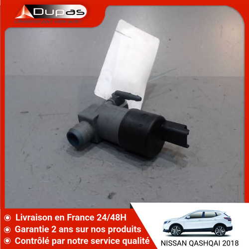 Pompe Lave-glace Pour Nissan Qashqai J10/J11 - Réf. OEM 28920BU010, Compatible Micra, Navara, Pathfinder