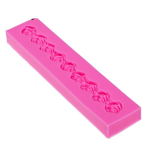 Rose Silicone Chocolate Mold Fondant Wedding Cake Decorating Candy Flowers Mould - Picture 7 of 12