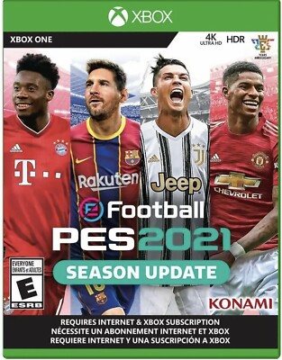 eFootball PES 2021 Season Update - Xbox One Brand New Sealed Free Shipping (B10)