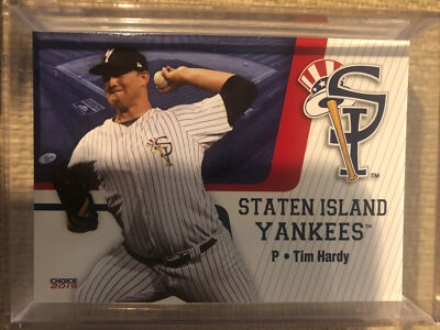 2019 Staten Island Yankees Tim Hardy RC Rookie NY Monroe NC