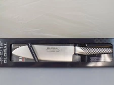 NEW Global Cromova Stainless Steel 7" Classic Japanese Santoku Knife G-46