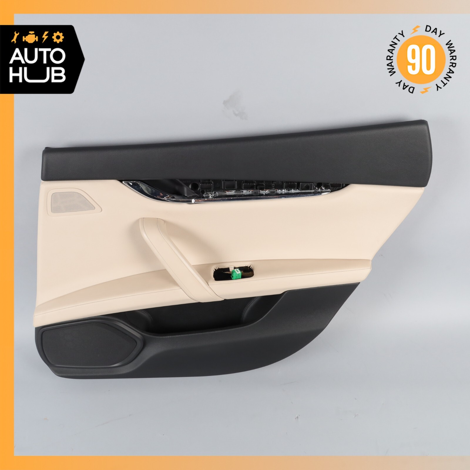 14-17 Maserati Quattroporte SQ4 M156 Rear Right Side Interior Door Panel OEM 69k