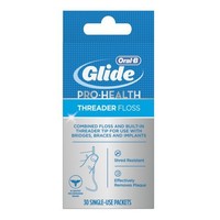 3 Pack - Oral-b Glide Pro-health Threader Floss 30 Each on sale 3 Pack - Oral-b Glide Pro-health Threader Floss 30 Each on sale
