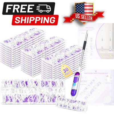 Power Mop Refill Pads   30 Count Disposable Cleaners for Effortless Floor Care
