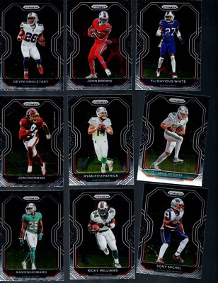 2020 PRIZM  FOOTBALL COMPLETE YOUR SET 1-250 Buy MORE SAVE MORE