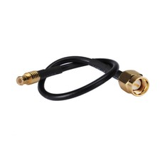 SMA male plug to MCX male straight Adapter Pigtail cable RG174 15cm for wireless
