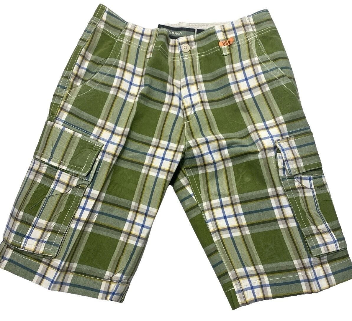 Bermuda Cargo Old Navy Cheque para Homens