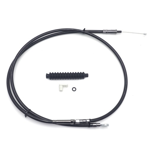 Black Vinyl Coated +6" Clutch Cable For 19932006 Dyna Wide Glide EFI FXDWGI eBay