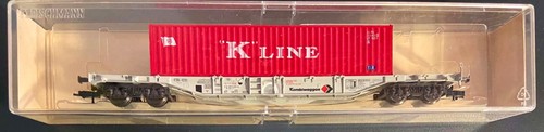 Fleischmann Container-Tragwagen - HO 5247 K - DB Kombiwaggon - Neu in OVP | Zustand: Neu