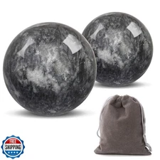 Hmsddan Traditional Chinese Baoding Balls, Marble Health Exercise