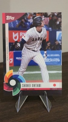 2023 Topps WBC SHOHEI OHTANI BLACK Border SP Global Stars SSP Japan Dodgers