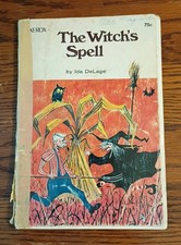 Damaged Spine The Witchs Spell By Ida Delage 1966 Vintage Paperback Xerox