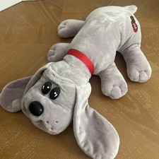 2019 Pound Puppies Gray Purple Dog Plush Basic Fun Hasbro Stuffed Animal Toy