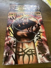 ECW EXTREME EVOLUTION VHS AUTOGRAPHED MIKE AWESOME SABU ROB VAN DAM TAZ SPIKE 