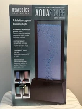 Homedics Contemporary Aquascape A Kaleidoscope of Bubbling Light, Color Changing
