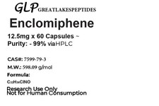 Enclomiphen 12.5mg x 60 Capsules