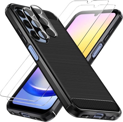 Hülle für Samsung S25 Edge Ultra S24 FE Stoßfest Handyhülle & Displayschutz