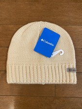 Columbia Cascade Peak II Knit Winter Beanie - Beige Size O/S