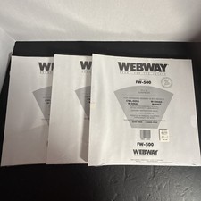 WEBWAY Scrapbook Album Refill Packs FW-500 12x12 Scrapbook 3 Packs Of 10 Sheets