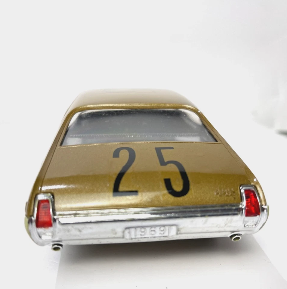 Vintage AMT/C19 Oldsmobile Promo Car 1969 Brown Model 1/25 - Image 4 of 4
