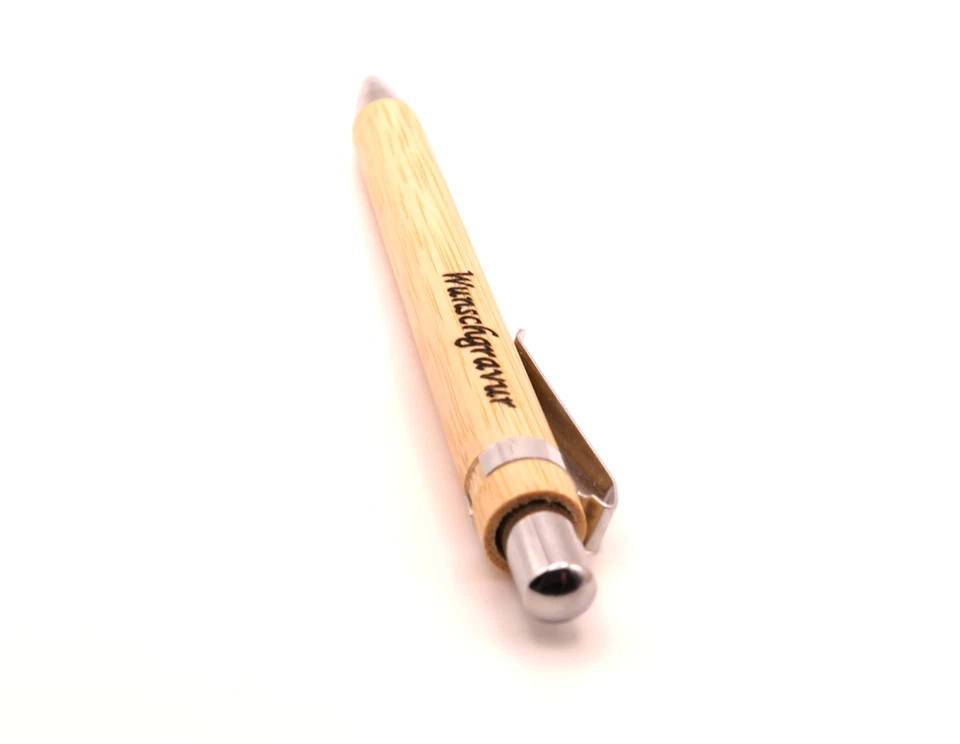 Kugelschreiber personalisiert mit Wunschtext ab 1 Stück - Stift mit Gravur - Bild 4 von 4