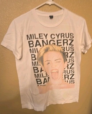 Miley Cyrus 2014 Bangerz Band Tour Concert T Shirt Size Small 