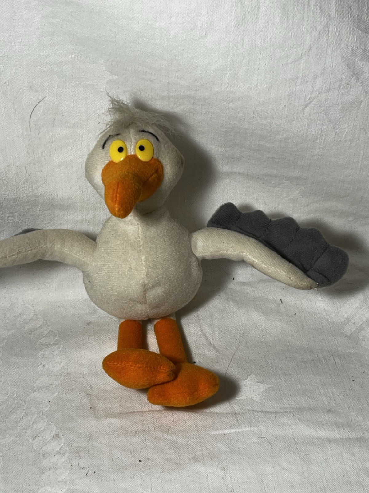 Scuttle Disneyana Disney Plush Toy 8in Soft Stuffed The Litt