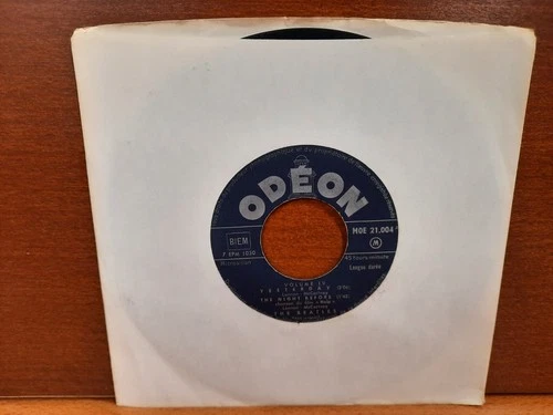French Beatles EP / 1965 / Yesterday / Night Before / Act Naturally / Only Love