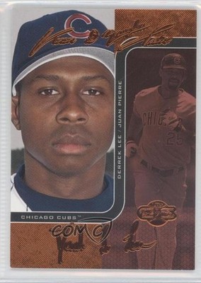 2006 Topps Co-Signers Changing Faces Red 70/150 Derrek Lee Juan Pierre #72 1f0