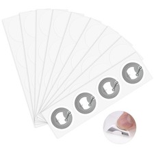 60Pcs NFC Tags Adhesive Stickers Chip Rewritable Ntag 215 White