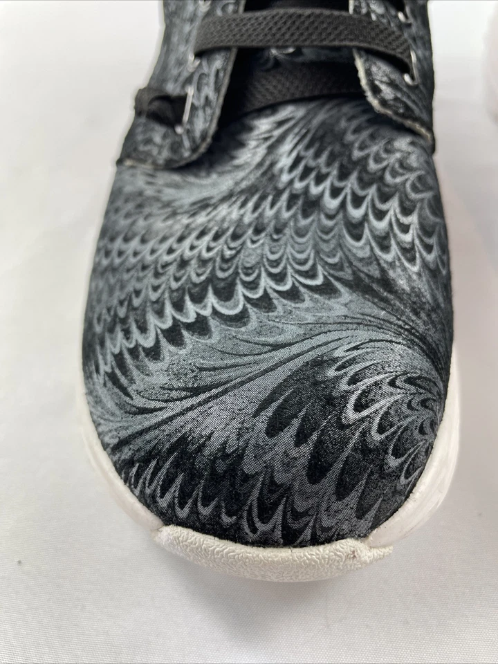 Tenis Nurse Mates Velocity para mujer talla 9 M negro gris remolinos antideslizantes Foto 3 de 4