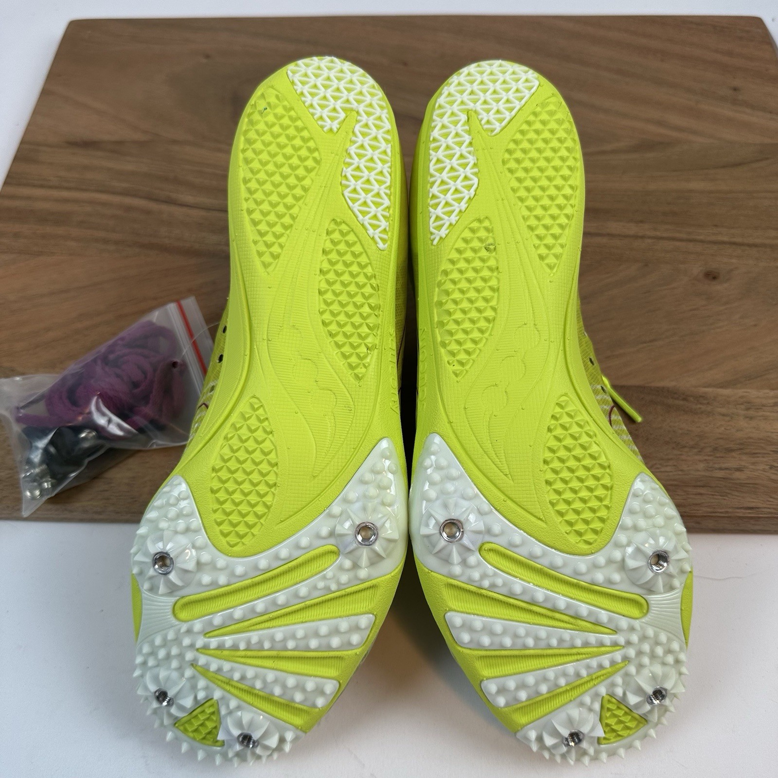 New Womens Saucony Endorphin Racing Track & Field Spiked Running Shoes Size 10 thumbnail 8