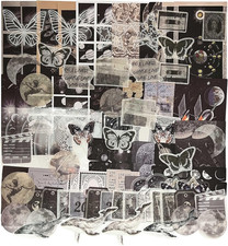 Vintage Ephemera Scrapbook Stickers,100 Pieces Star Universe Bundle Junk Journal