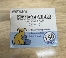 150Pcs Eyes Wipes for Dogs - Tear Stain Remover for Dogs - Dog Eye Cleaner