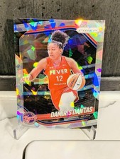 2025 Panini Prizm WNBA Damiris Dantas Cracked Ice #42 Indiana Fever