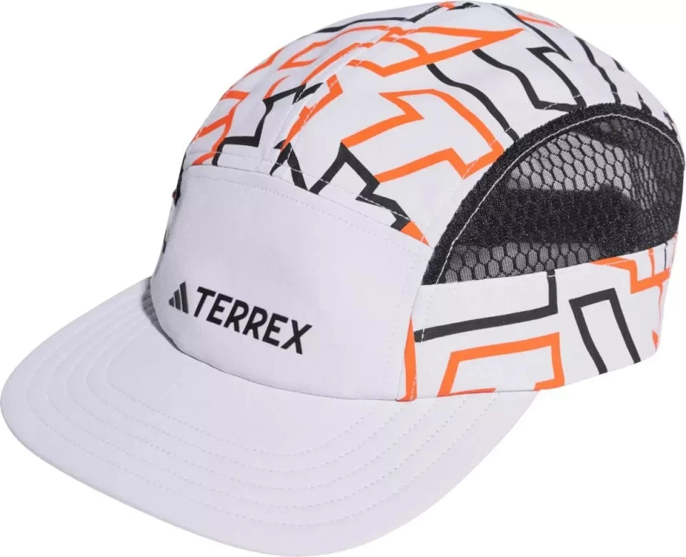 Adidas Adult Terrex 5 Panel Running Cap / White / RRP £25