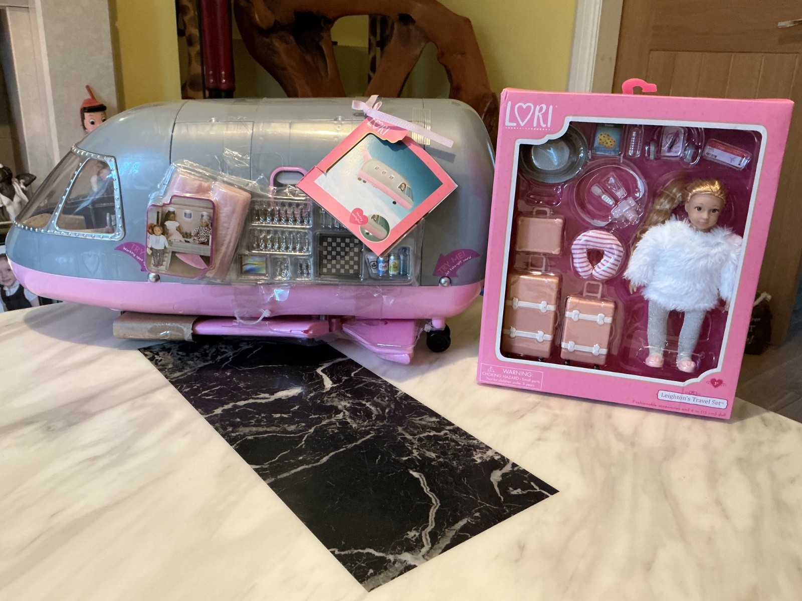 Lori Dolls Lets Fly Away Jet Plane con muñeca Leighton conjunto de viaje “Nuevo/Etiquetas”