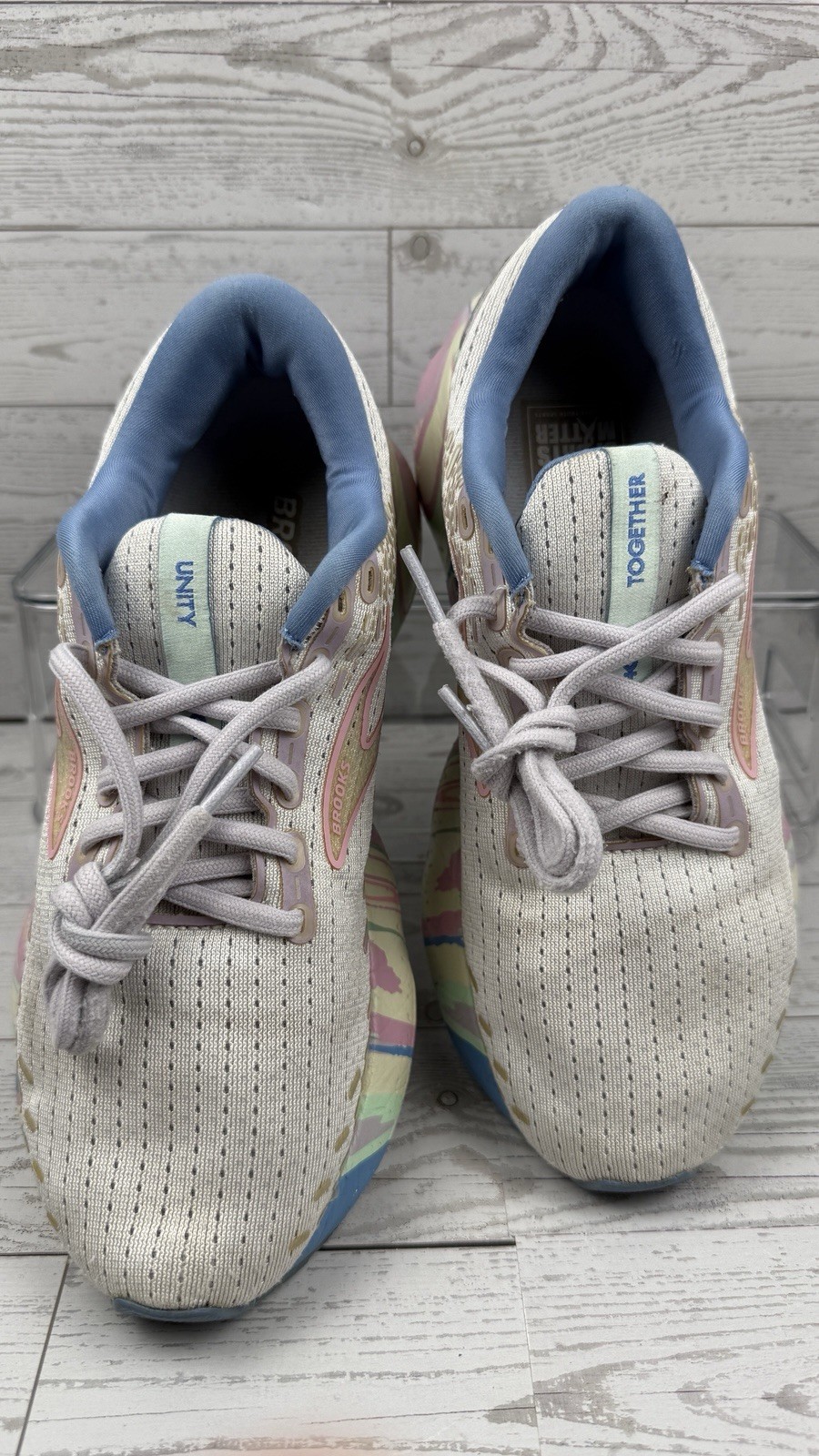 Brooks Glycerin 20 Empower Her Orchid Violet Running Shoes Womens 8 B #383 thumbnail 3