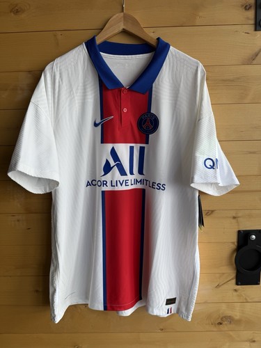 Nike PSG Paris Saint Germain Vaporknit Match Away Jersey CD4188-101 SIZE 2XL XXL