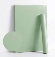 Dimoon 118''x17.7'' Green Peel and Stick Wallpaper 17.7" x 118", Light