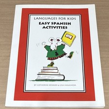 Languages For Kids Easy Spanish Activities Workbook Beginner B dard Haughom Pap  