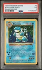 1999 POKEMON BASE SET CARD SHADOWLESS #2 BLASTOISE-HOLO PSA 3
