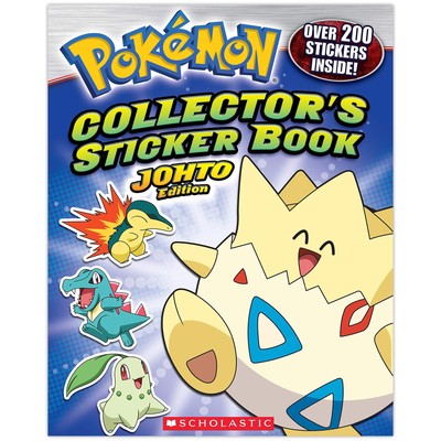Pokemon: Collectors Sticker Book Johto Edition von Scholastic Paperback Neu