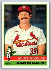 2025 Topps Heritage - High Number SP Miles Mikolas #426
