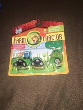Vintage Road Tough Farm Tractor On Tracks & Equipment