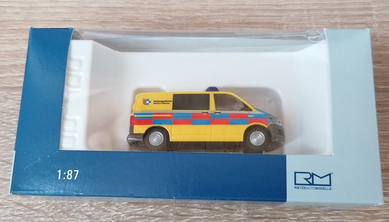 Rietze 53718 - 1/87 Volkswagen T6 Emergency Service Märkisch - Oderland - New