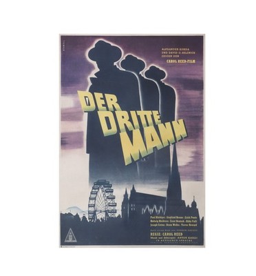 The Third Man  German Filmplakat movie poster film print